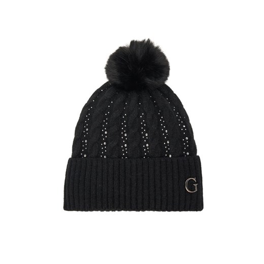 Czapka Guess AW5385 POL01 Czarny ze sklepu eobuwie.pl w kategorii Czapki zimowe damskie - zdjęcie 186504051