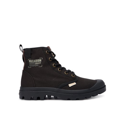 Trapery Palladium Pampa Michigan 79496-008-M Czarny ze sklepu eobuwie.pl w kategorii Workery damskie - zdjęcie 186504052