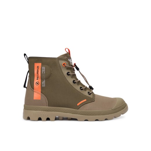 Trapery Palladium Pampa Lite Journey 79539-325-M Zielony ze sklepu eobuwie.pl w kategorii Workery damskie - zdjęcie 186504074