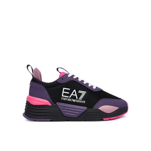 Sneakersy EA7 Emporio Armani 7Y000006 AF11987 MZ122 Czarny ze sklepu eobuwie.pl w kategorii Buty sportowe dziecięce - zdjęcie 186504093