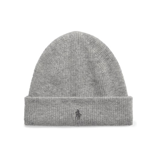 Polo Ralph Lauren Czapka 710920660002 Szary ze sklepu MODIVO w kategorii Czapki zimowe męskie - zdjęcie 186504891