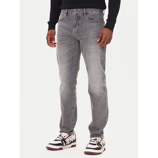 Armani Exchange Jeansy XM000049 AF18812 M8088 Szary Slim Fit ze sklepu MODIVO w kategorii Jeansy męskie - zdjęcie 186504922