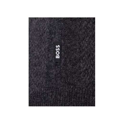 BOSS Sweter Ebenji 50528300 Czerwony Regular Fit XL MODIVO