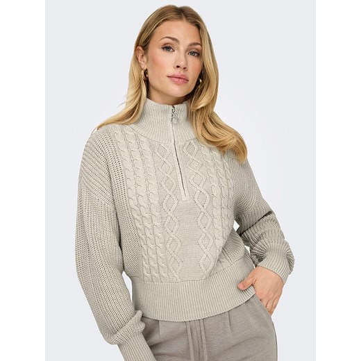 ONLY Sweter w kolorze kremowym XL okazja Limango Polska