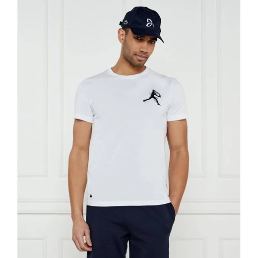 Lacoste T-shirt Lacoste x Novak Djokovic | Regular Fit ze sklepu Gomez Fashion Store w kategorii T-shirty męskie - zdjęcie 186506892