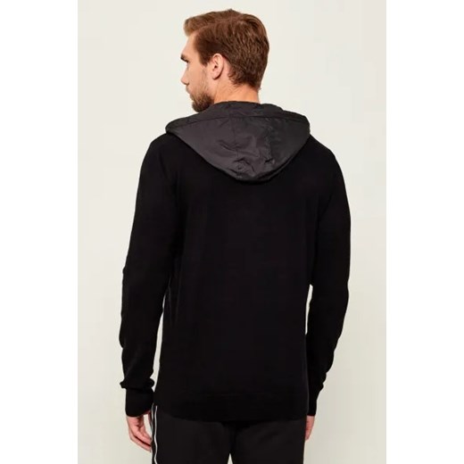 Karl Lagerfeld Bluza | Regular Fit | z dodatkiem wełny Karl Lagerfeld XXL Gomez Fashion Store