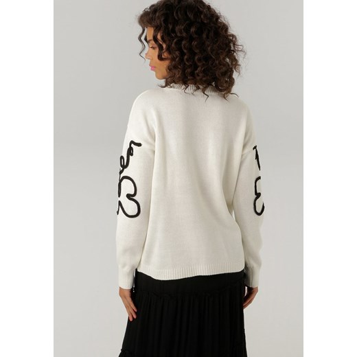 Aniston Sweter w kolorze kremowym Aniston 36 Limango Polska okazja