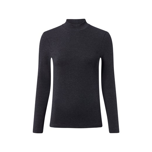 Marc O'Polo Damska koszulka z długim rękawem Kobiety Modal antracytowy marmurkowy ze sklepu vangraaf w kategorii Bluzki damskie - zdjęcie 186508311