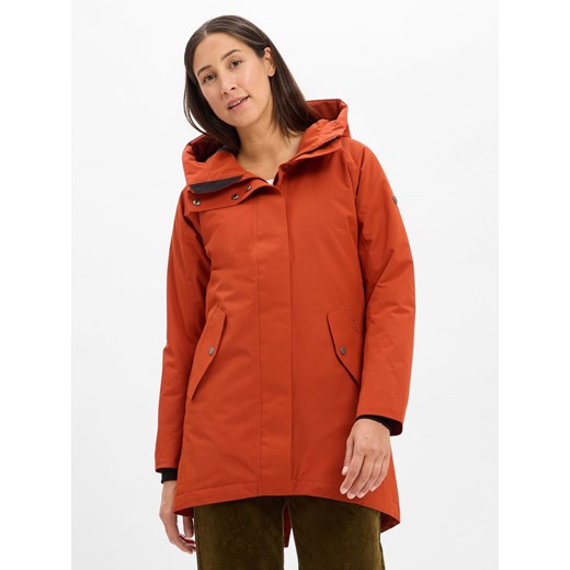 Didriksons Parka damska - Alana Kobiety khaki jednolity ze sklepu vangraaf w kategorii Parki damskie - zdjęcie 186508341