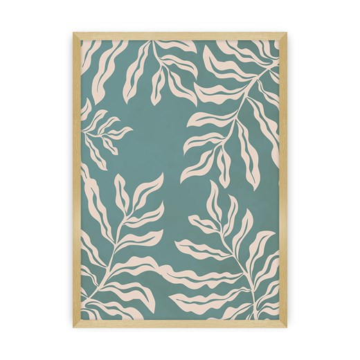 Plakat Leafline ze sklepu dekoria.pl w kategorii Obrazy - zdjęcie 186508423