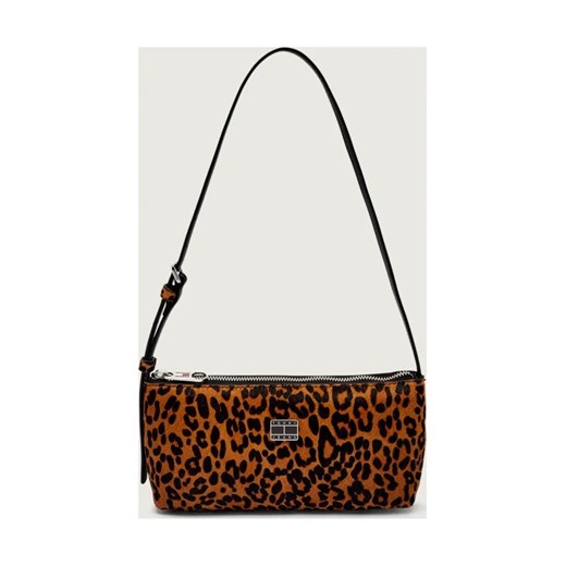 Tommy Jeans Skórzana torebka na ramię LEOPARD ze sklepu Gomez Fashion Store w kategorii Listonoszki - zdjęcie 186508484