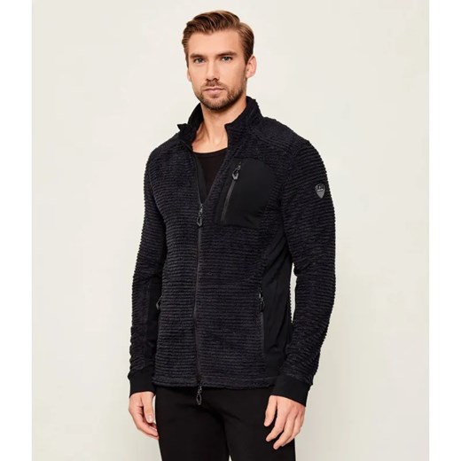 EA7 Polarowa bluza | Regular Fit ze sklepu Gomez Fashion Store w kategorii Bluzy męskie - zdjęcie 186508574