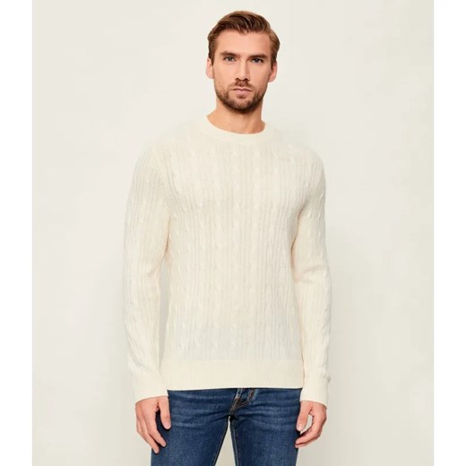 BOSS BLACK Wełniany sweter H-Hetico | Regular Fit | z dodatkiem kaszmiru ze sklepu Gomez Fashion Store w kategorii Swetry męskie - zdjęcie 186508600