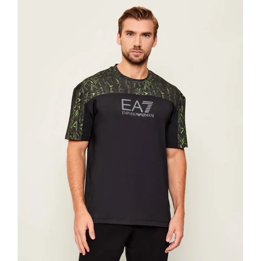 EA7 T-shirt | Regular Fit ze sklepu Gomez Fashion Store w kategorii T-shirty męskie - zdjęcie 186508611