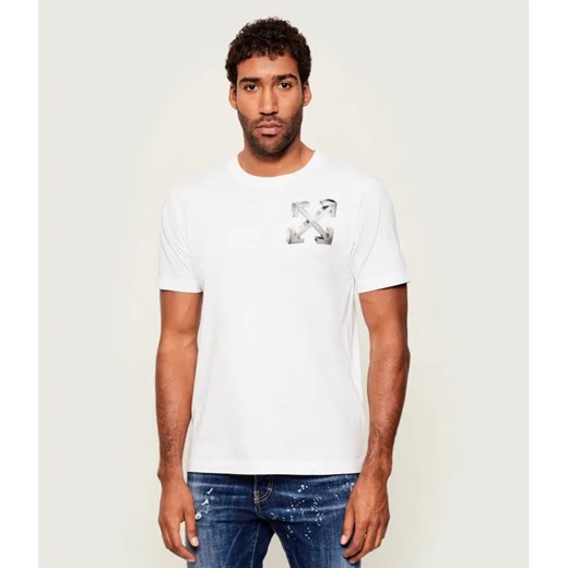 OFF-WHITE T-shirt METAL OFF ze sklepu Gomez Fashion Store w kategorii T-shirty męskie - zdjęcie 186508664