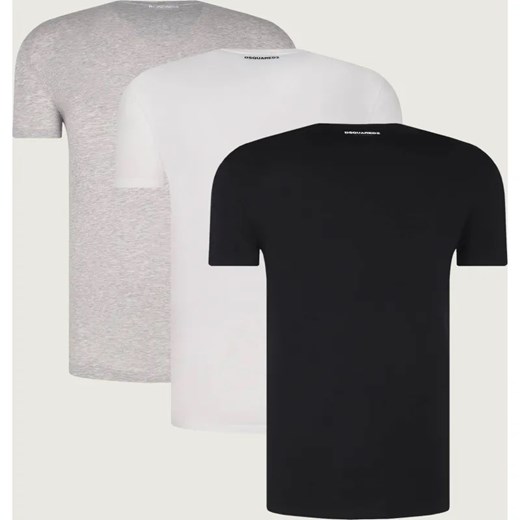 Dsquared2 T-shirt 3-pack | Regular Fit | stretch ze sklepu Gomez Fashion Store w kategorii T-shirty męskie - zdjęcie 186509670
