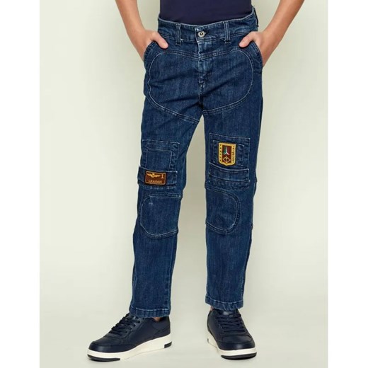 Aeronautica Militare Jeansy ANTI-G | Relaxed fit ze sklepu Gomez Fashion Store w kategorii Spodnie chłopięce - zdjęcie 186509681
