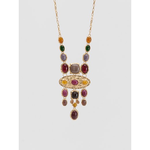 Reserved - Naszyjnik z zawieszkami - wielobarwny ze sklepu Reserved w kategorii Naszyjniki - zdjęcie 186509804