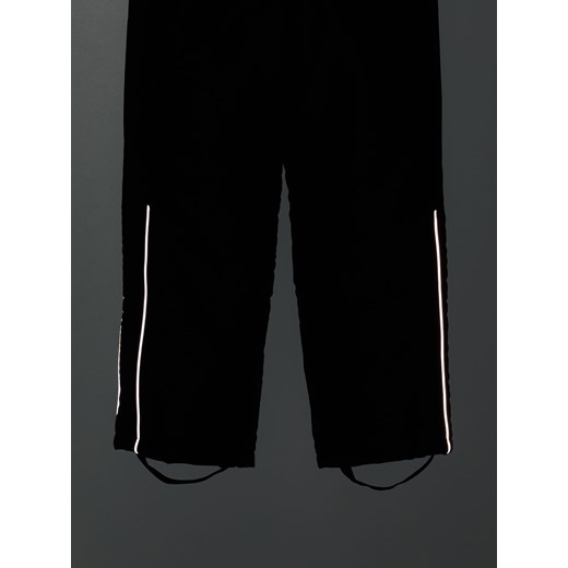 Sinsay - Ocieplane spodnie na szelkach - czarny Sinsay 164 (13-14 l) Sinsay