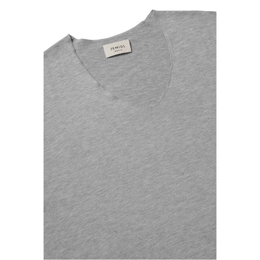 LONGSLEEVE DAMSKI LOGAN V LIGHT GREY Jemiol