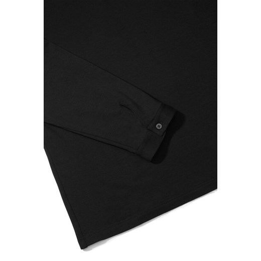 LONGSLEEVE MĘSKI POLO MORGAN BLACK promocja Jemiol