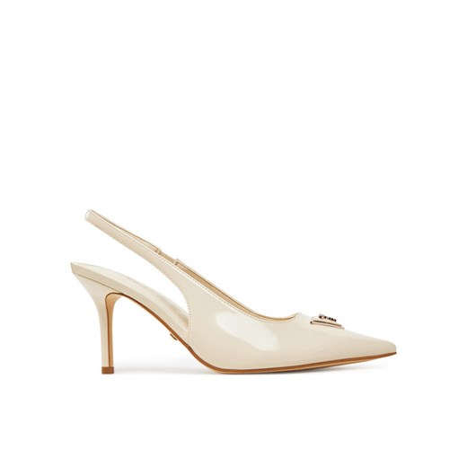 Szpilki Guess FLJNAS PAF05 Beżowy ze sklepu eobuwie.pl w kategorii Czółenka - zdjęcie 186517482