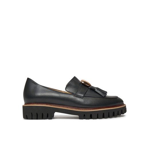 Loafersy Baldowski D04958-DIAN-002 Czarny ze sklepu eobuwie.pl w kategorii Lordsy damskie - zdjęcie 186517521