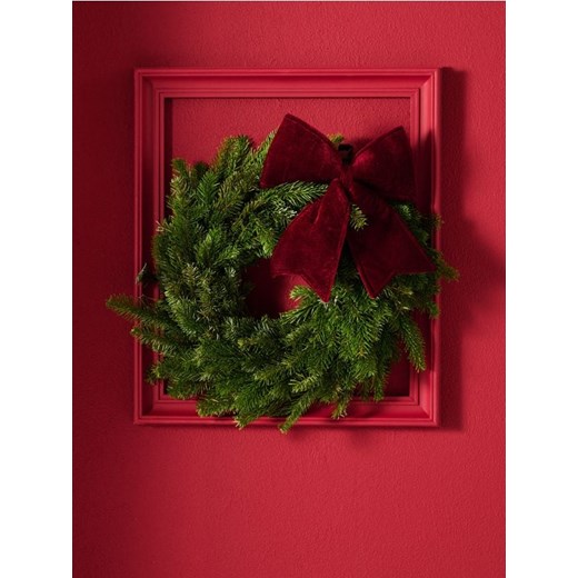 Sinsay - Dekoracja świąteczna w kształcie kokardy z welurowym wykończeniem - Sinsay One Size Sinsay