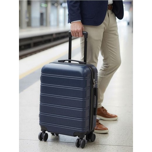 Sinsay - Walizka - granatowy Sinsay One Size Sinsay