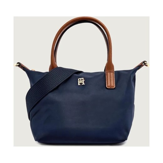 Tommy Hilfiger Torebka na ramię POPETTE | z dodatkiem skóry ze sklepu Gomez Fashion Store w kategorii Torby Shopper bag - zdjęcie 186519334