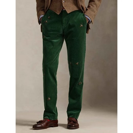 POLO RALPH LAUREN Sztruksowe spodnie | Straight fit ze sklepu Gomez Fashion Store w kategorii Spodnie męskie - zdjęcie 186519940