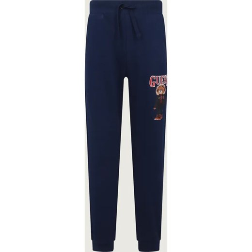 Guess Spodnie dresowe FRENCH TERRY | Regular Fit ze sklepu Gomez Fashion Store w kategorii Spodnie chłopięce - zdjęcie 186519983