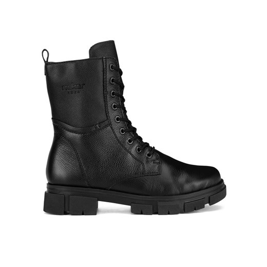 Trzewiki Rieker Y7116-00 Czarny ze sklepu eobuwie.pl w kategorii Botki - zdjęcie 186520250