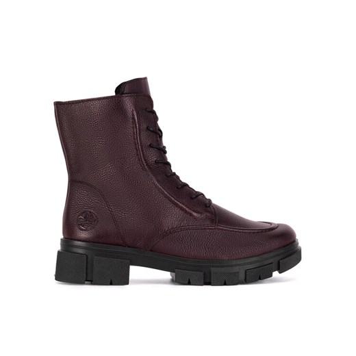 Trzewiki Rieker Y7107-35 Bordowy Rieker 38 eobuwie.pl