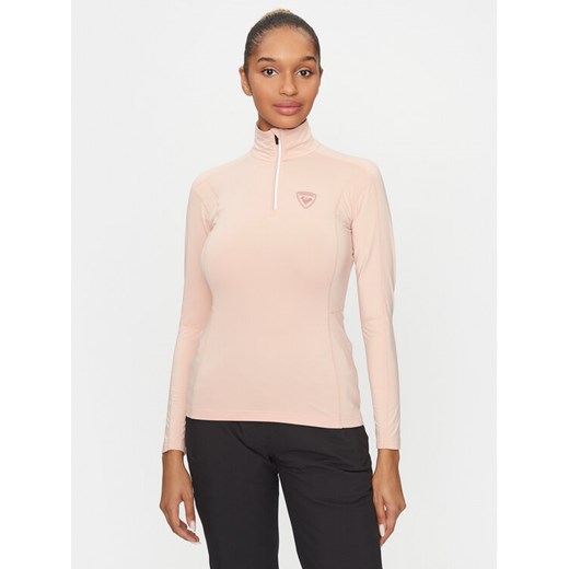 Rossignol Bluza techniczna Classique RLMWL08 Różowy Slim Fit ze sklepu MODIVO w kategorii Bluzy damskie - zdjęcie 186521421
