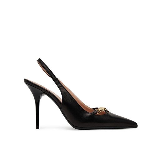 LOVE MOSCHINO Szpilki JA10079G1MIA0000 Czarny ze sklepu MODIVO w kategorii Sandały damskie - zdjęcie 186521434