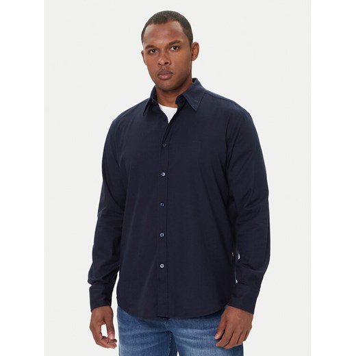 BOSS Koszula Relegant 50548959 Granatowy Regular Fit ze sklepu MODIVO w kategorii Koszule męskie - zdjęcie 186521542