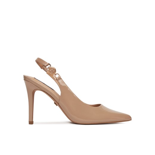 Nine West Szpilki CD23029-2 Beżowy ze sklepu MODIVO w kategorii Sandały damskie - zdjęcie 186521724