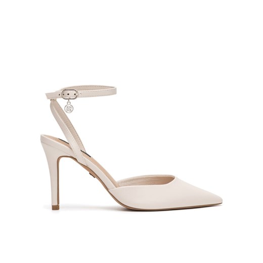 Nine West Szpilki CD23029-3 Biały ze sklepu MODIVO w kategorii Sandały damskie - zdjęcie 186521761