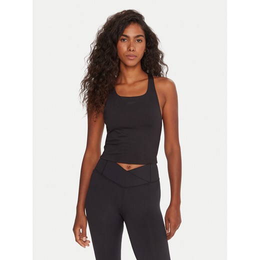 Reebok Top RK25188CCW Czarny Slim Fit ze sklepu MODIVO w kategorii Bluzki damskie - zdjęcie 186521792