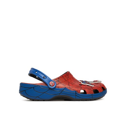Crocs Klapki Spider-Man™ Classic Clog 211408 Czerwony ze sklepu MODIVO w kategorii Klapki dziecięce - zdjęcie 186525414