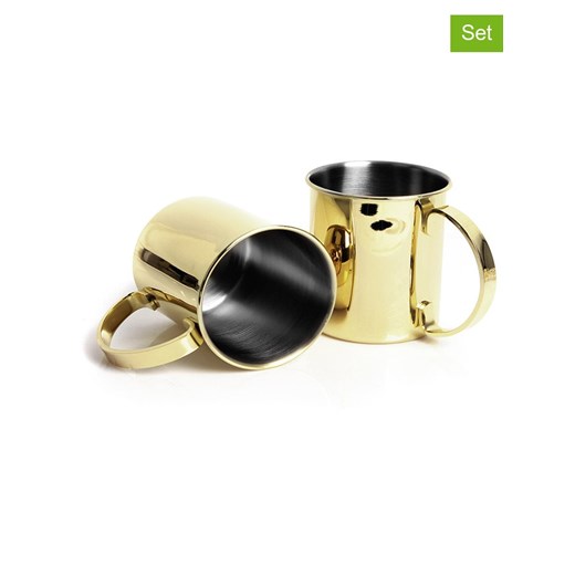 Echtwerk Kubki (2 szt.) w kolorze złotym do koktajli - 1 l ze sklepu Limango Polska w kategorii Naczynia - zdjęcie 186526693