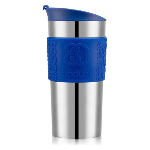 bodum Kubek termiczny &quot;Travel Mug&quot; w kolorze niebieskim - 350 ml ze sklepu Limango Polska w kategorii Kubki - zdjęcie 186526892