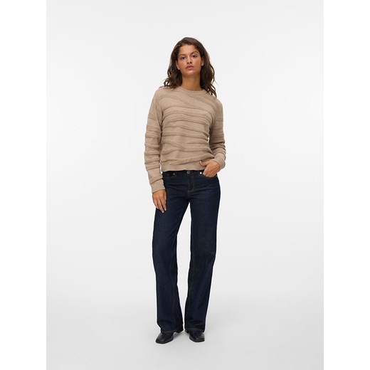 ONLY Sweter w kolorze szarobrązowym ze sklepu Limango Polska w kategorii Swetry damskie - zdjęcie 186527040