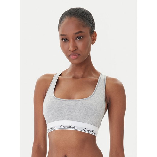 Calvin Klein Underwear Biustonosz top LV00QF8493 Szary ze sklepu MODIVO w kategorii Biustonosze - zdjęcie 186527331