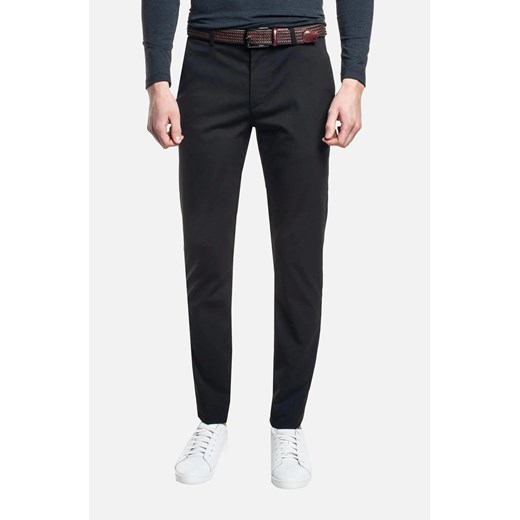 SPODNIE MORGAN 218 CZERŃ ze sklepu Recman w kategorii Spodnie męskie - zdjęcie 186527840