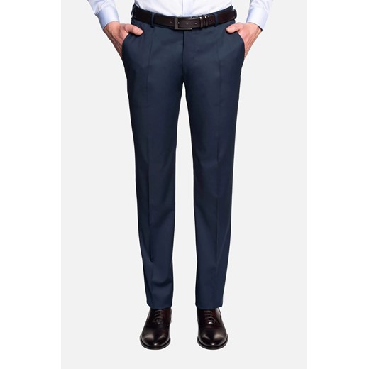 SPODNIE LAMMAS 315 GRANATOWE ze sklepu Recman w kategorii Spodnie męskie - zdjęcie 186528042