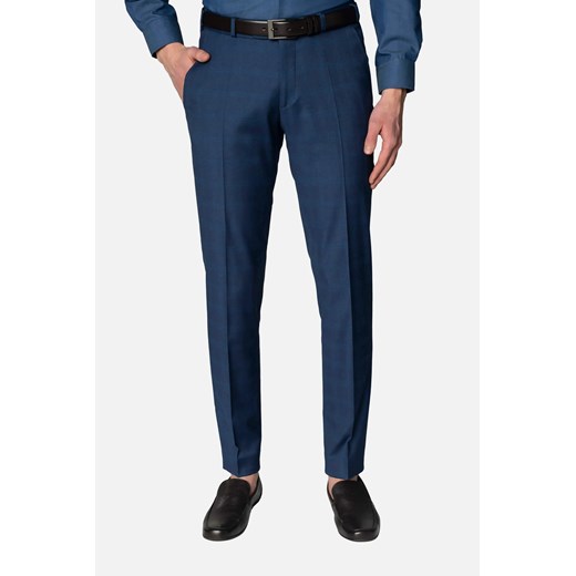 SPODNIE BORDIN NIEBIESKI SLIM FIT ze sklepu Recman w kategorii Spodnie męskie - zdjęcie 186528184
