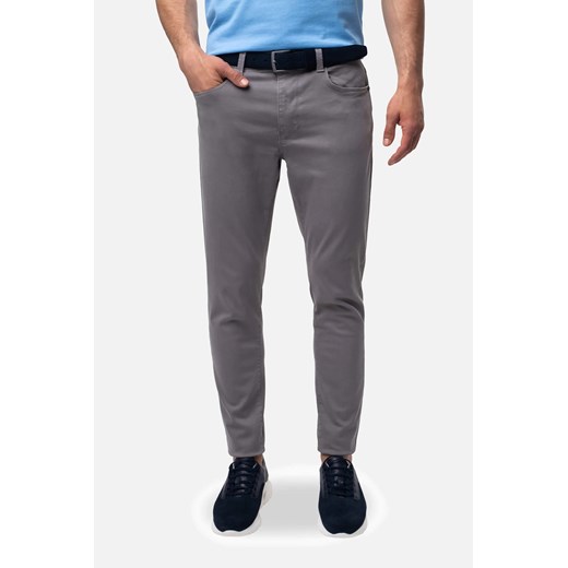 SPODNIE RENDE 155 SZAROŚĆ ze sklepu Recman w kategorii Spodnie męskie - zdjęcie 186528484