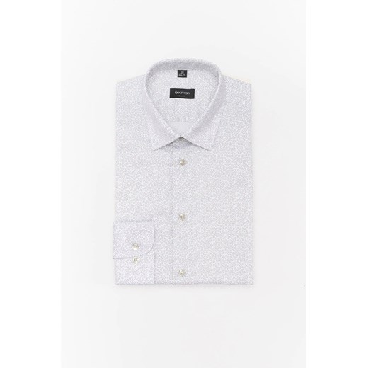 KOSZULA COLINE 3080T DŁUGI RĘKAW SLIM FIT BIAŁY ze sklepu Recman w kategorii Koszule męskie - zdjęcie 186528684